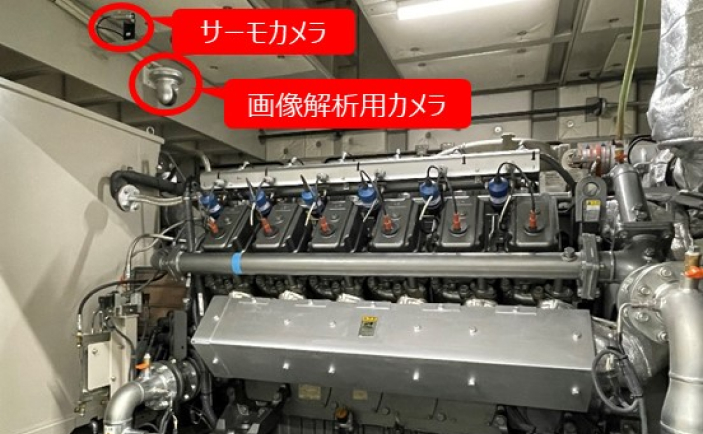 CGSの五感監視用カメラ